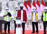 Jokowi Resmikan Bendungan Tapin Senilai 986 Milyar Rupiah