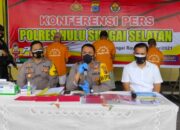 Polres HSS Bukukan Tujuh Tindak Pidana Selama Operasi Jaran Intan 2021