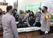 Puluhan Perwira di Polres HSS Jalani Tes Urin