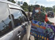 Kodim 1003/Kandangan Gencar Ajak Masyarakat Terapkan Prokes