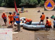 Ratusan Orang Terlibat Pencarian Korban Tenggelam di Sungai Amandit