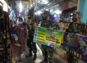 Pedagang Dan Pembeli di Pasar Los Batu Kandangan Diminta Terus Terapkan Prokes