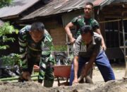 Pengerjaan Sasaran Fisik TMMD ke 110 Kodim 1003 Kandangan Digenjot
