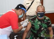 Personil Kodim 1010 Rantau Jalani Vaksinasi Gelombang Dua