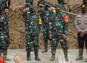 Sambangi Lokasi TMMD ke 110 Kodim 1003 Kandangan, Tim Wasev Sebut Pengerjaan Masuk Tahap Akhir