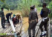 Tim Gabungan Tertibkan Aktivitas Tambang Pasir di Sungai Amandit