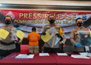Pelaku Begal di HSS Dihadiahi Dua Butir Timah Panas