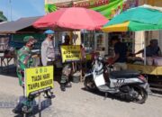 Langgar Prokes, Pengunjung Pasar Tambarangan Dapat Teguran Petugas