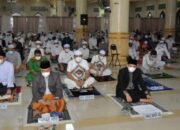 Terapkan Prokes Ketat, Wabup HSS Apresiasi Pelaksanaan Salat Ied Masjid At-Taqwa Kandangan