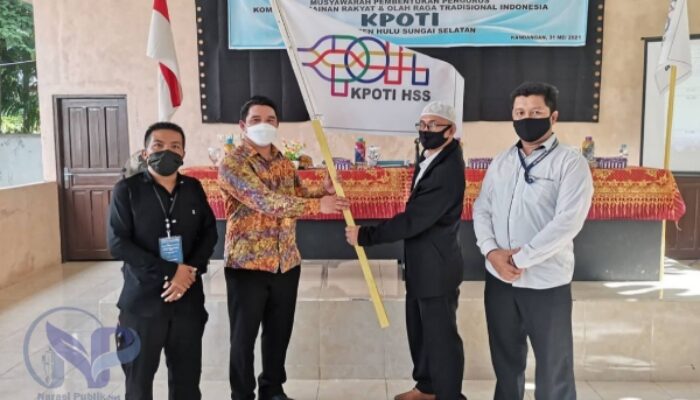 KPOTI HSS Terbentuk, Akhmad Fahmi Terpilih Sebagai Ketum