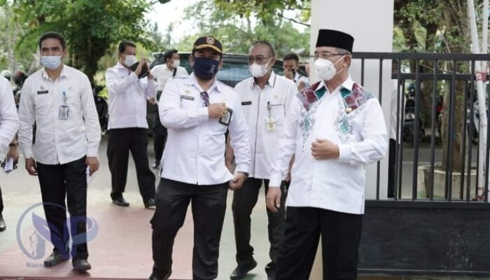 Kunjungi HSS, Dinas PMD Kalsel Lakukan Penilaian Lomba Desa dan Kelurahan