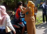 Diskominfo HSS Ikut Gencarkan KIE Prokes di Kecamatan Sungai Raya