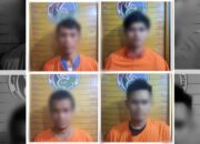 Simpan Sabu-Sabu, Empat Pria di Desa Balimau HSS Diciduk Polisi