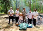 Bantu Korban Kebakaran, BPBD Balangan Salurkan Paket Logistik