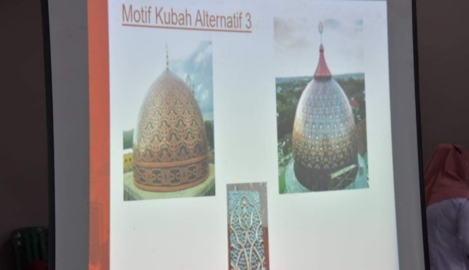 Kubah Masjid Islamic Center