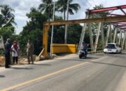 Komisi III DPRD Balangan Pantau Kondisi Portal Jembatan Paringin