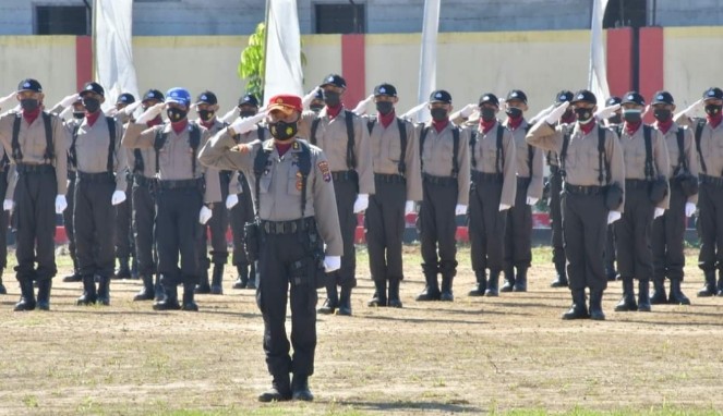 Siswa Diktuba Polri