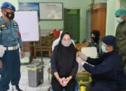 Ciptakan Herd Immunity, Lanal Banjarmasin Kembali Gelar Vaksinasi Tahap Dua