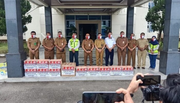 PT PAMA Salurkan 11.000 Bantuan Masker Untuk Masyarakat