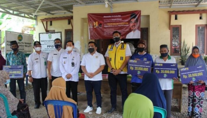 Balangan Terima 100 Unit Rumah Program Bantuan Stimulan Perumahan Swadaya 2021