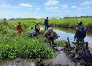 Lima Hektare Lahan Gambut Balangan Dipantau Satgas Karhutla