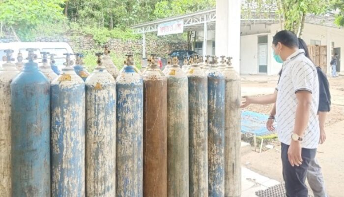 Pasien Covid-19 RSUD Balangan Jangan Khawatir, 50 Tabung Oksigen Kembali Datang