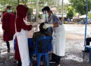 Langgar Prokes, Pengendara Melintas di Balangan Langsung Dites Antigen