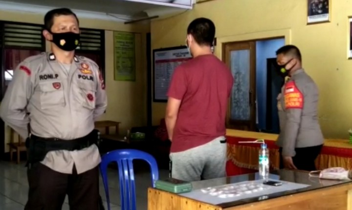 Warga Tapin Diringkus Polsek Padang Batung