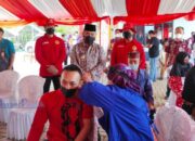 BIN Gelar Vaksinasi, Bupati Fikry Apresiasi Tingginya Antusias Masyarakat