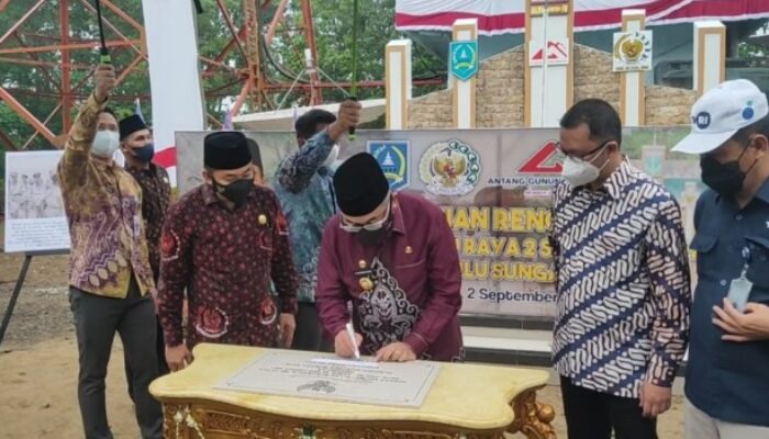 Selesai Renovasi, Bupati Fikry Resmikan Tugu Munggu Raya