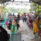 Gerai Vaksin Keliling Polsek Daha Utara