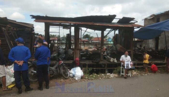 Kisah Pilu Korban Kebakaran di Banjarmasin Yang Rumahnya Hangus Dilahap Api
