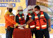 Bupati Tapin Apresiasi Pembangunan Underpass PT BRE di Desa Bitahan Baru