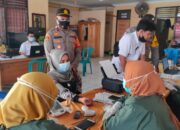 Percepat Vaksinasi, Polsek Padang Batung Kembali Gelar Gerai Vaksin Presisi