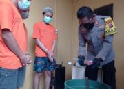 Ratusan Gram Sabu dan 17 Butir Ekstasi Dimusnahkan Polresta Banjarmasin