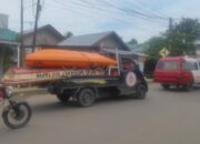 TRT dan BPBD Tapin Terjunkan Relawan Bantu Korban Banjir di Kalteng