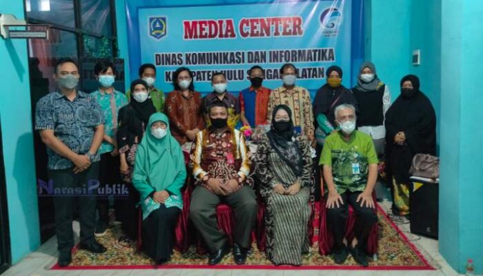 Berbagi Ilmu, Diskominfo HSS dan Barito Selatan Saling Tukar Pengalaman