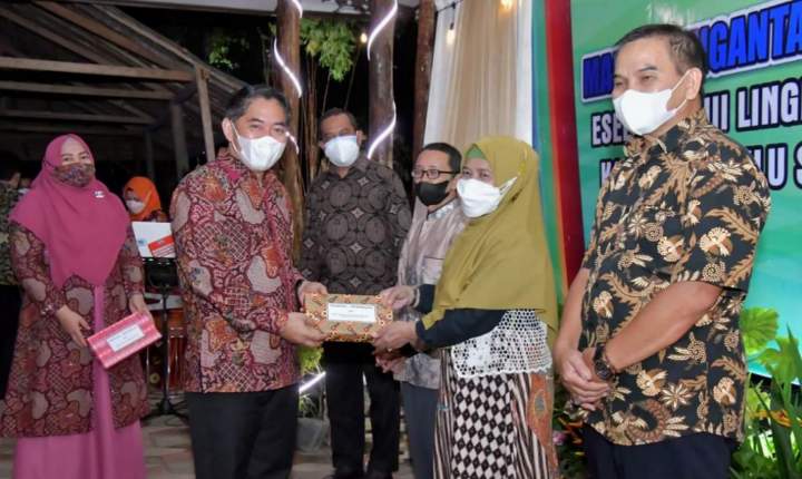 Empat Pejabat Purna Tugas Dilepas Pemkab HSS