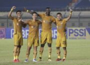 Dua Gol Ezechiel Bawa Bhayangkara FC Tumbangkan Barito Putera