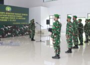 16 Personel Korem 101 Antasari Terima Kenaikan Pangkat Satu Tingkat