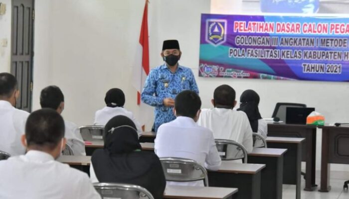 Wabup Syamsuri Ajak Peserta Latsar CPNS Jaga Sikap Baik