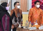 Wabup Syamsuri Ikuti Peluncuran Hari Pemungutan Suara Pemilu Serentak 2024