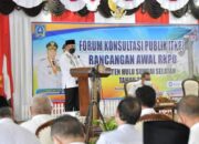 Bupati HSS Buka Kegiatan Forum Konsultasi Publik Ranwal RKPD 2023