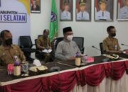 Jelang Pemilu 2024, Sekda HSS Ikuti Rakor Bidang Politik dan Pemerintahan Umum