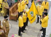 Paman Birin Resmi Lantik 61 Pengurus DPD Partai Golkar HSS