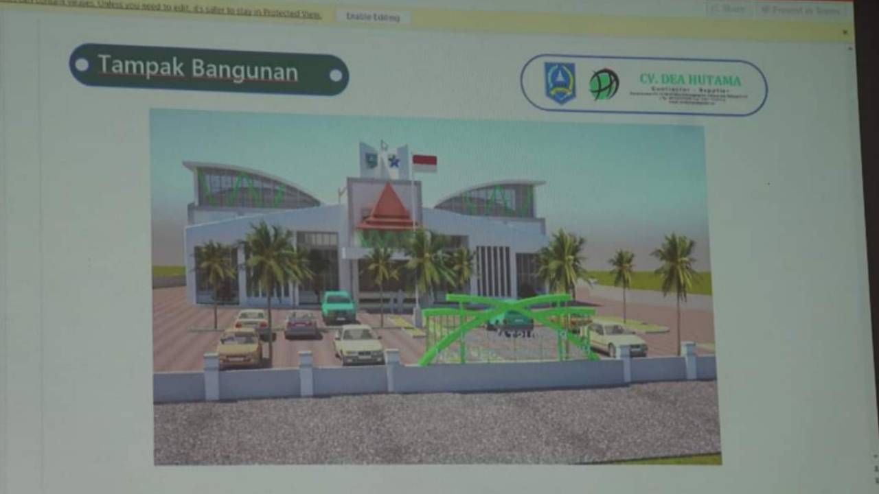 Expose Pembangunan Gedung Perpustakaan