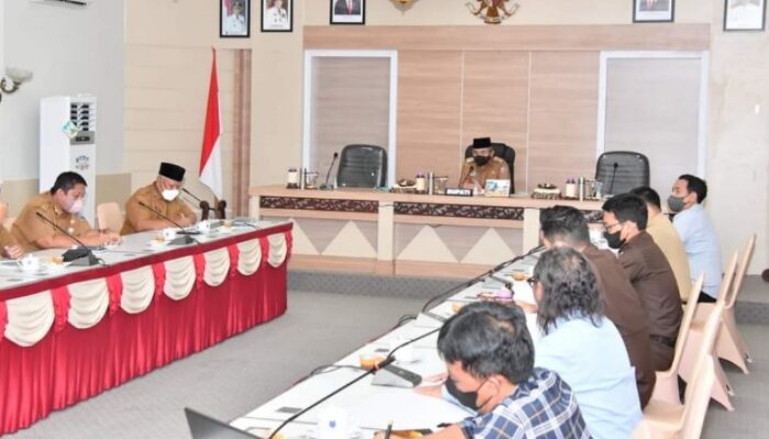 Pemkab HSS Gelar Expose Pembangunan Gedung Perpustakaan