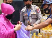 Polresta Banjarmasin Gelar Pasar Murah Minyak Goreng Untuk Masyarakat