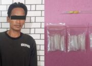 Simpan 17 Paket Sabu, Saripudin Diringkus Polsek Banjarmasin Utara