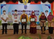 60 Kepala Desa dan Ketua TP PKK Desa Purna Tugas Dilepas Bupati HSS